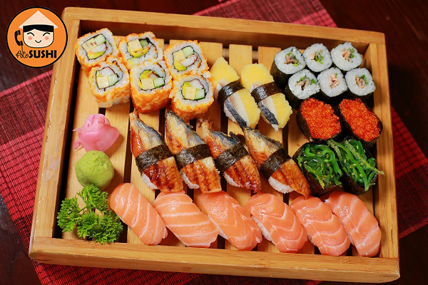 giá đồ ăn Alo Sushi