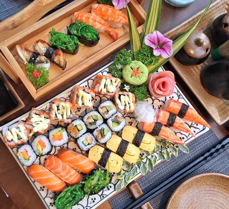 Quán ăn sushi Hà Nội nào đồ ngon, chuẩn phong cách Nhật?