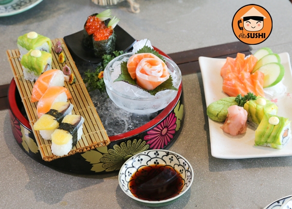 Sushi shop menu nhà hàng Nhật Bản - Những món ăn phổ biến nhất định phải thử