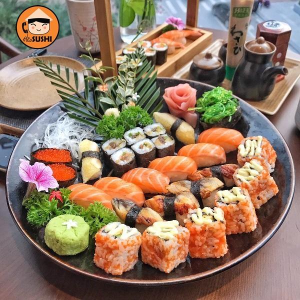 Ship đồ ăn nhanh sushi