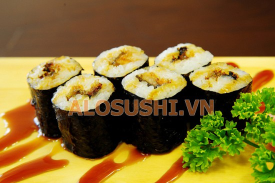 Sushi cuộn da Cá Hồi