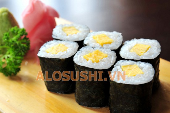 Sushi cuộn Trứng